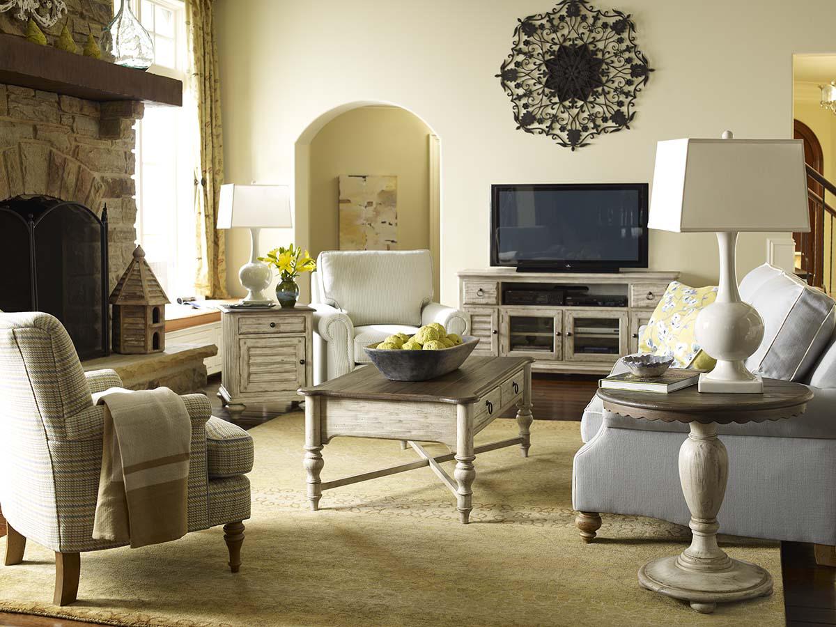 Kincaid Furniture Weatherford 66" Console with 2 Drawers and 4 Doors